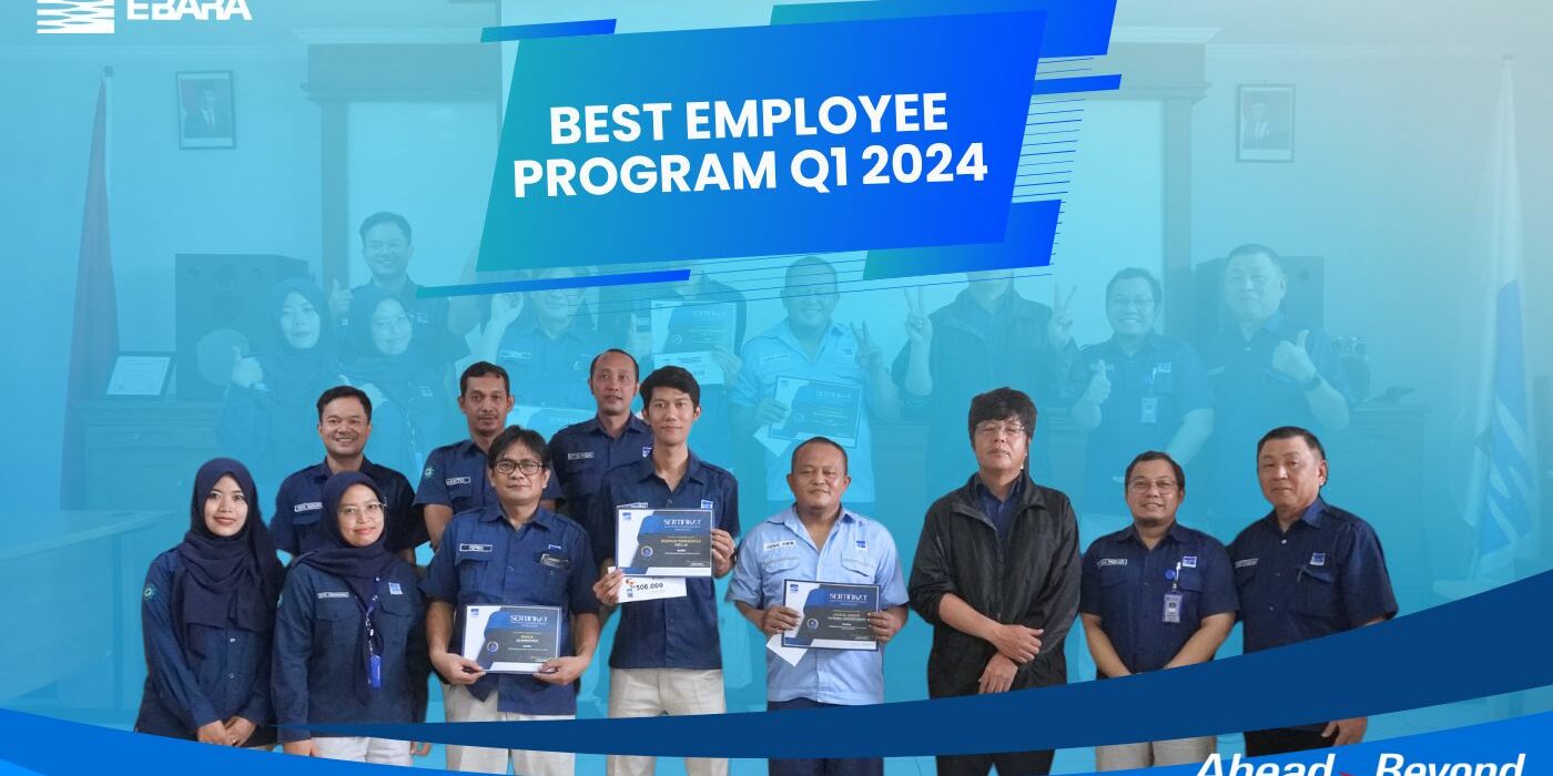 Outstanding Employee for Q1 2024 PT EBARA Indonesia